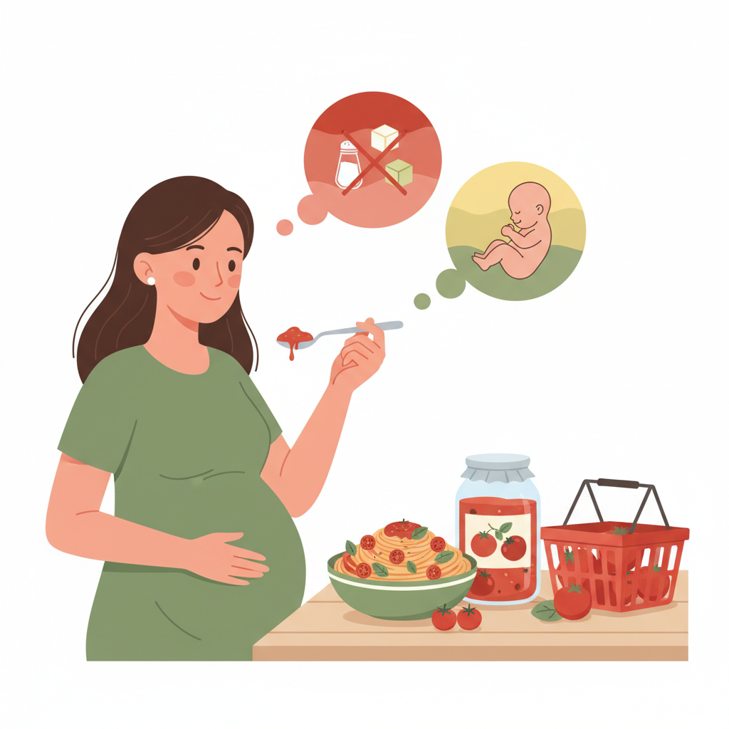 孕妇可以吃番茄酱吗?前三个月这样选更开胃,避开高糖高盐陷阱