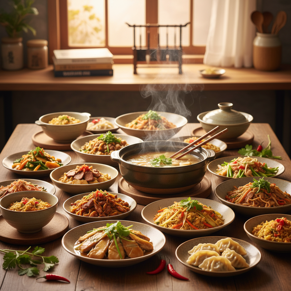 今晚吃什么?家常菜谱1000例及家常菜谱1000例菜名大全 - 美食菜谱封面图
