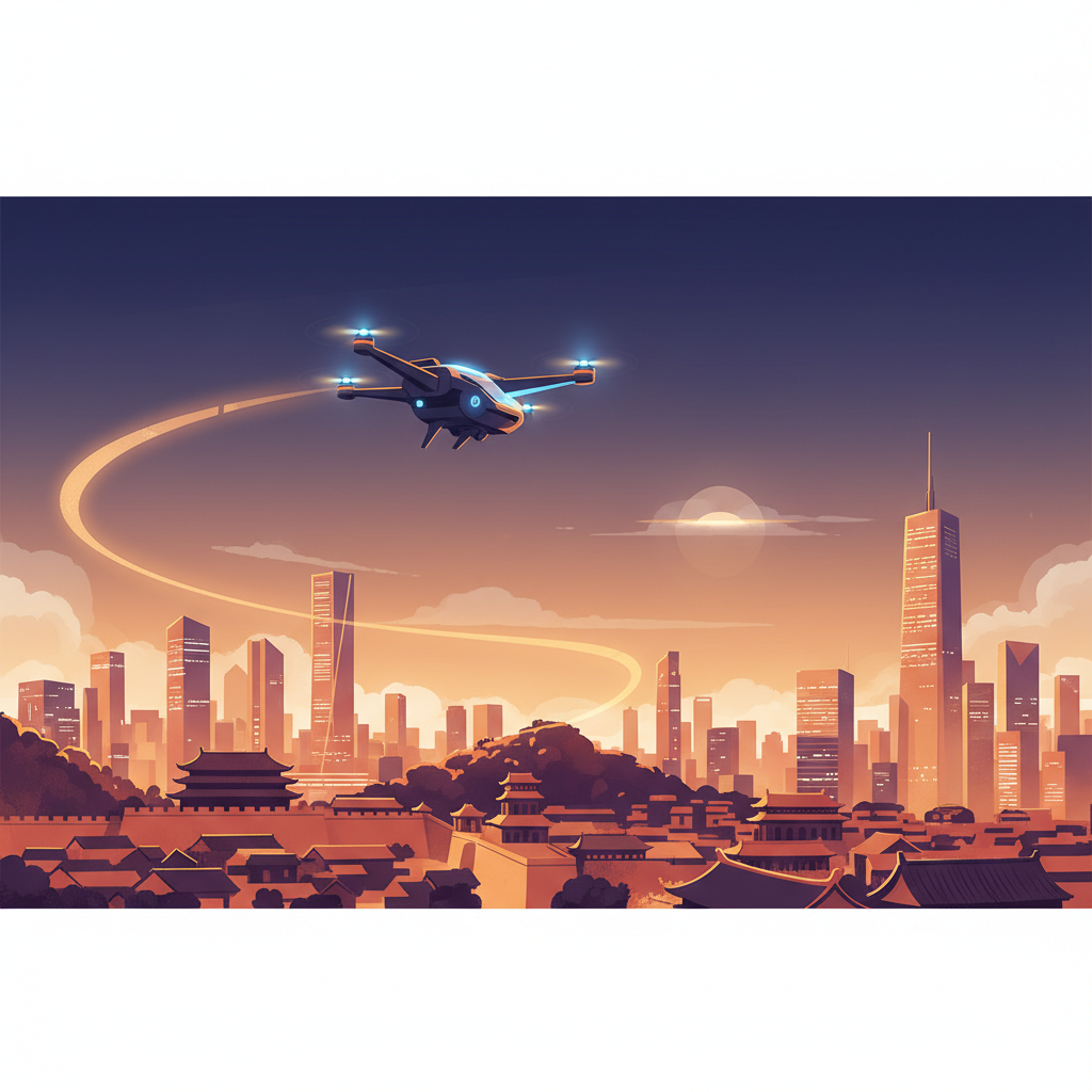 南京ufo(南京UFO视频)真相揭秘:警用无人机巡航全城