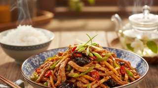 正宗鱼香肉丝怎么做好吃？ - 美食菜谱封面图