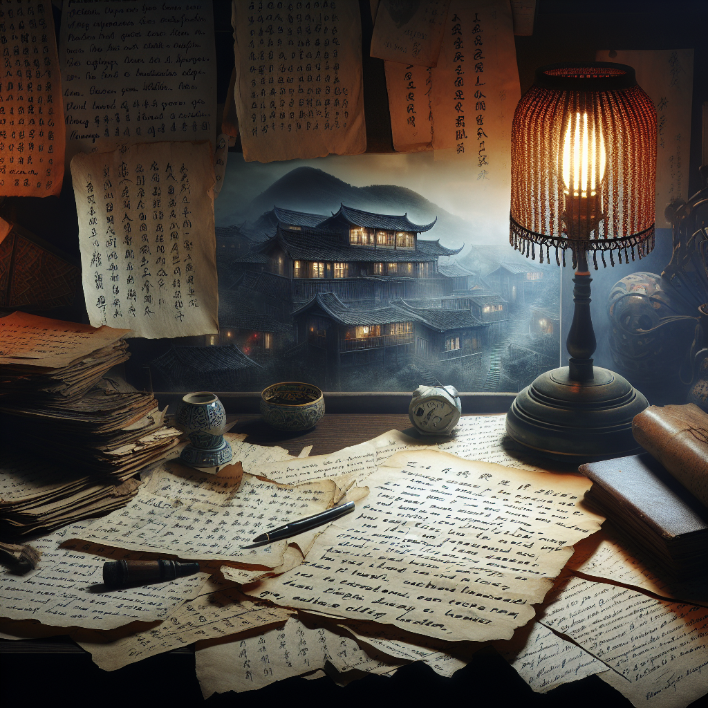 长篇鬼故事槐树创作步骤，旧事追查与因果反转